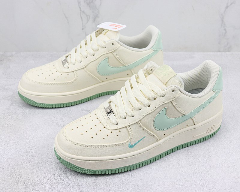 Nike Air Force 1 Low "Off White/Misty Green" фото № 5