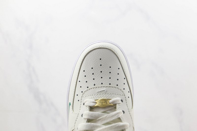 Nike Air Force 1 Mid "Wheat White/Dark Grey/Green" фото № 4