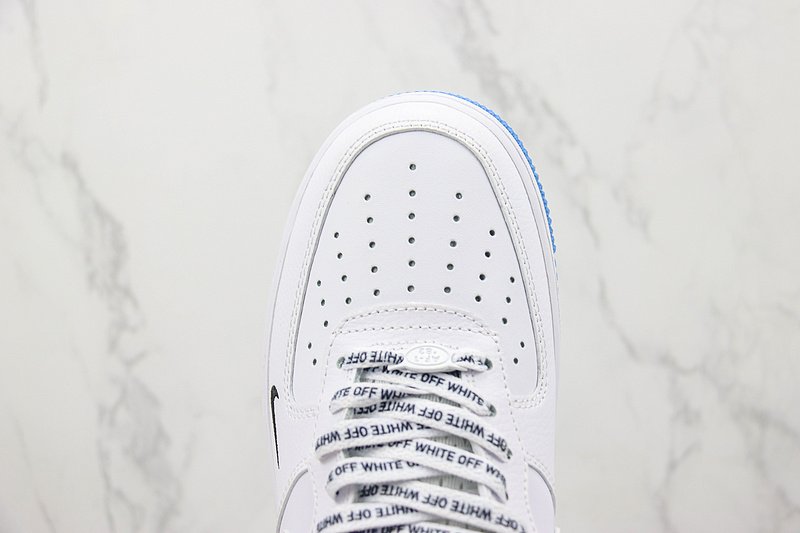 Off-White x Nike Air Force 1 Low "White/Sky Blue" фото № 4