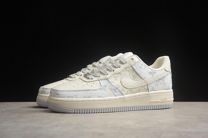 Louis Vuitton x Nike Air Force 1 "Silver Moon" фото № 7