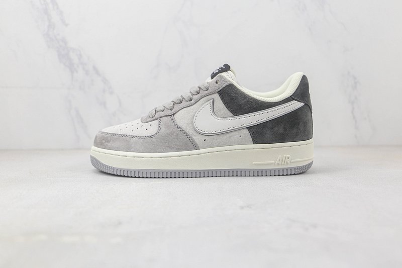 Nike Air Force 1 Low "Grey/Black/White" фото № 2