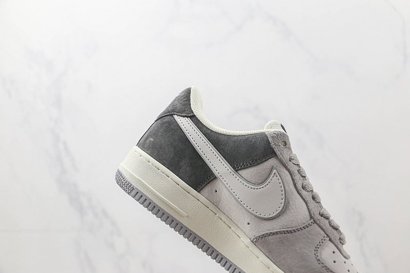Nike Air Force 1 Low "Grey/Black/White" фото № 3