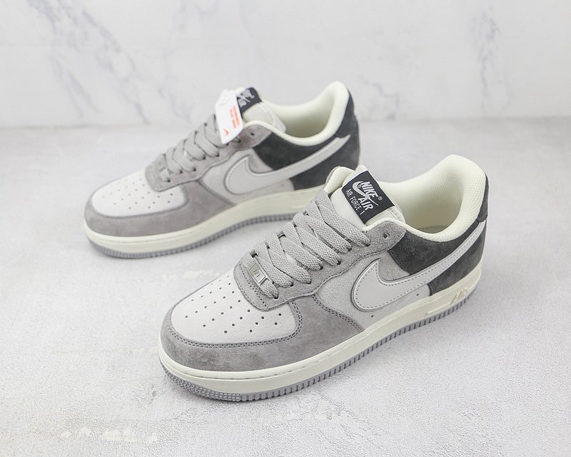 Nike Air Force 1 Low "Grey/Black/White" фото № 5