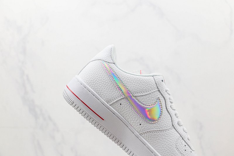 TED x Portland x Nike Air Force 1 07 Low "White Multi-Color Swoosh" фото № 3