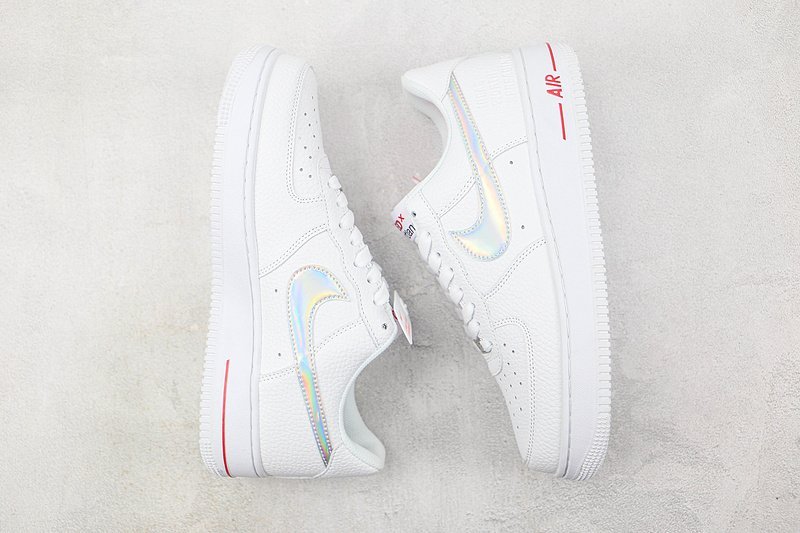 TED x Portland x Nike Air Force 1 07 Low "White Multi-Color Swoosh" фото № 6