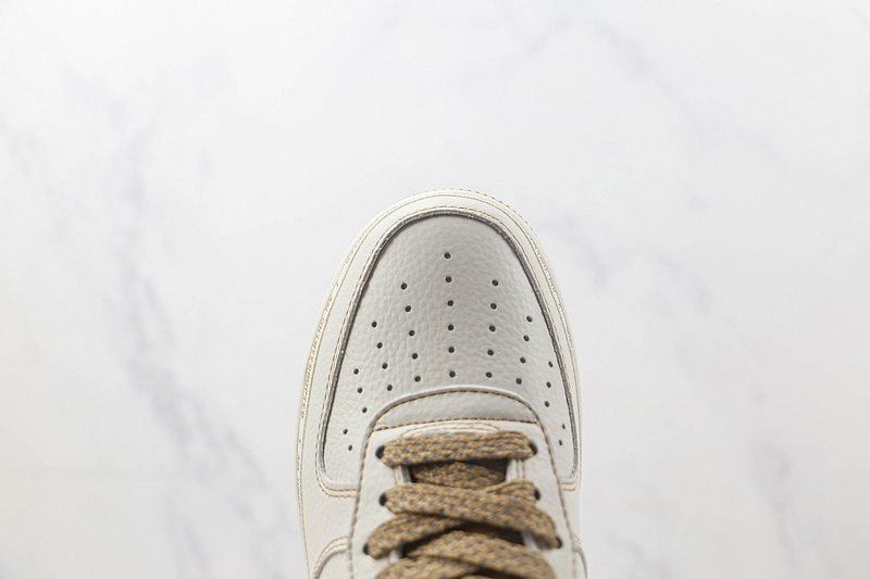 Uninterrupted x Nike Air Force 1 "MORE THAN/Khaki Signature Graffiti" фото № 4