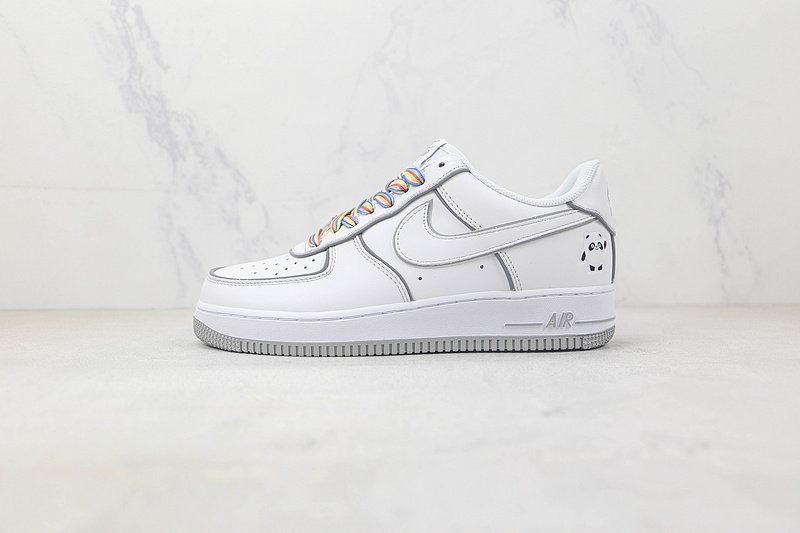 AMBUSH x Nike Air Force 1 Low "Panda/Grey/White/Reflective" фото № 2