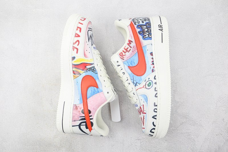 EDC A$AP Rocky VLONE x Nike Air Force 1 Low "IDGraffiti Customs" фото № 6