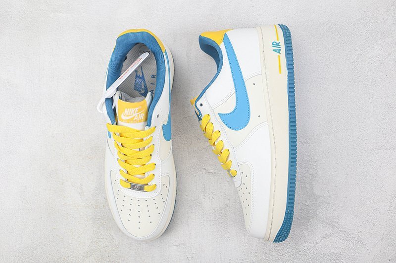 Nike Air Force 1 Low "Sky Blue/Yellow" фото № 7