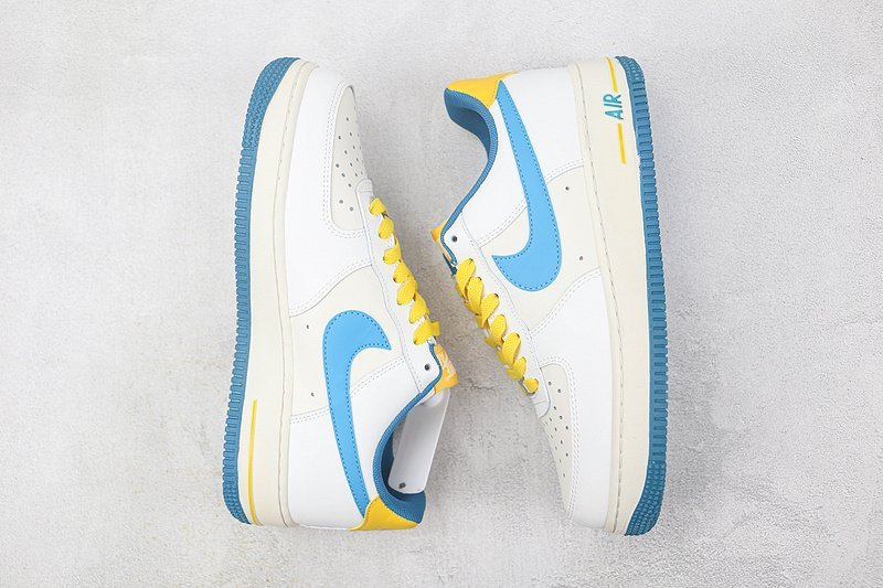 Nike Air Force 1 Low "Sky Blue/Yellow" фото № 6