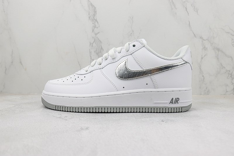 Nike Air Force 1 Low "Metallic Silver" фото № 2