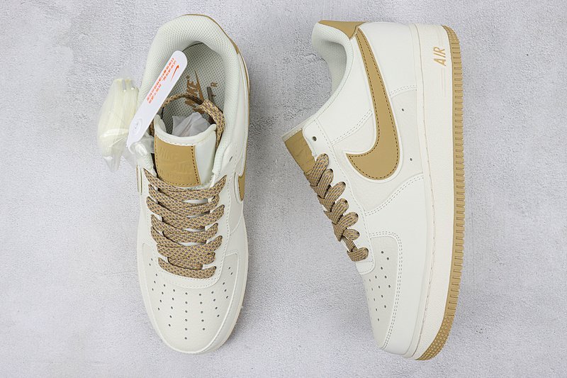 Nike Air Force 1 Low "Cream White/Brown" фото № 7