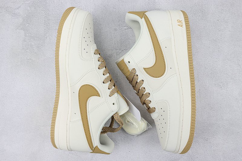 Nike Air Force 1 Low "Cream White/Brown" фото № 6