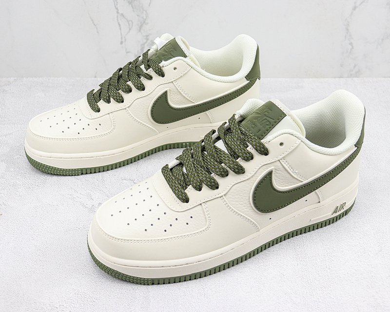 Nike Air Force 1 Low "White Vine/Olive Green" фото № 5