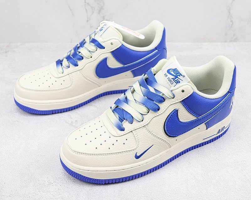 Terror Squad x Nike Air Force 1 Low "Mi White Blue" фото № 5