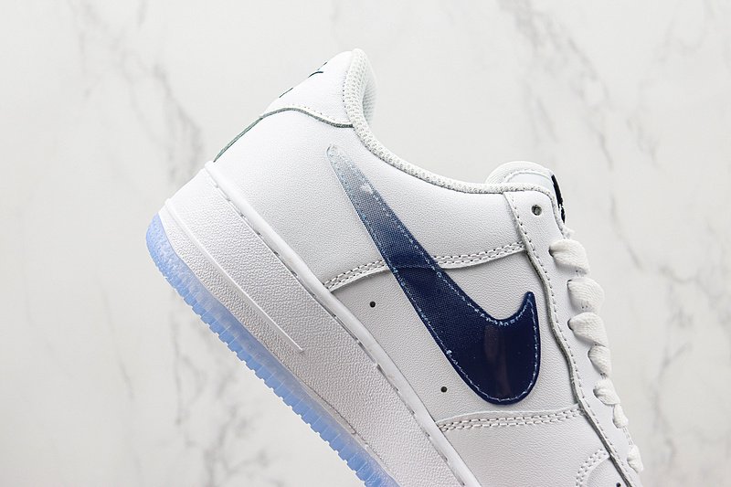 Nike Air Force 1 Low Retro "White/Dark Blue Gradient" фото № 3