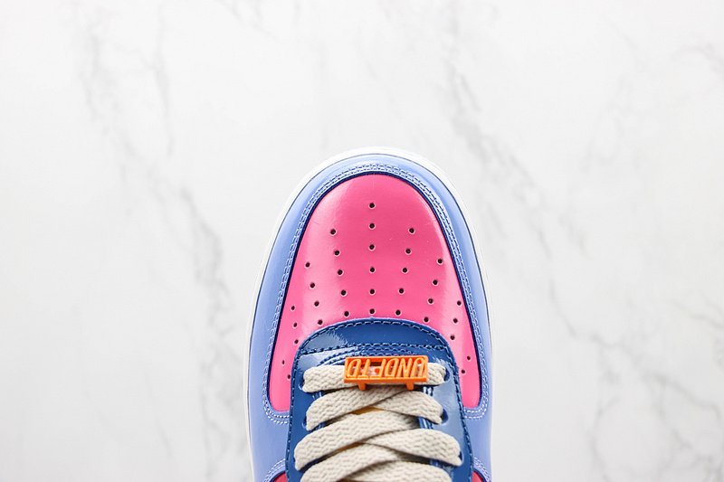 Undefeated x Air Force 1 Low "Varnished Blue/Red/Purple" фото № 4