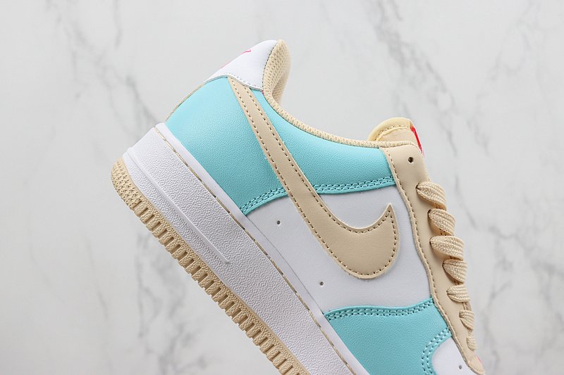 Nike Air Force 1 07 Low "Blue Pink White" фото № 3