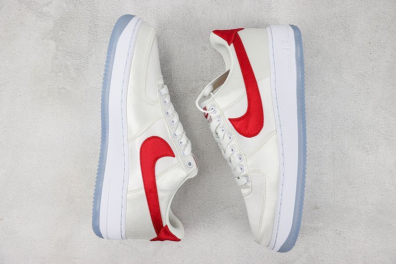 Nike Air Force 1 Low "White/Varsity Red" фото № 7