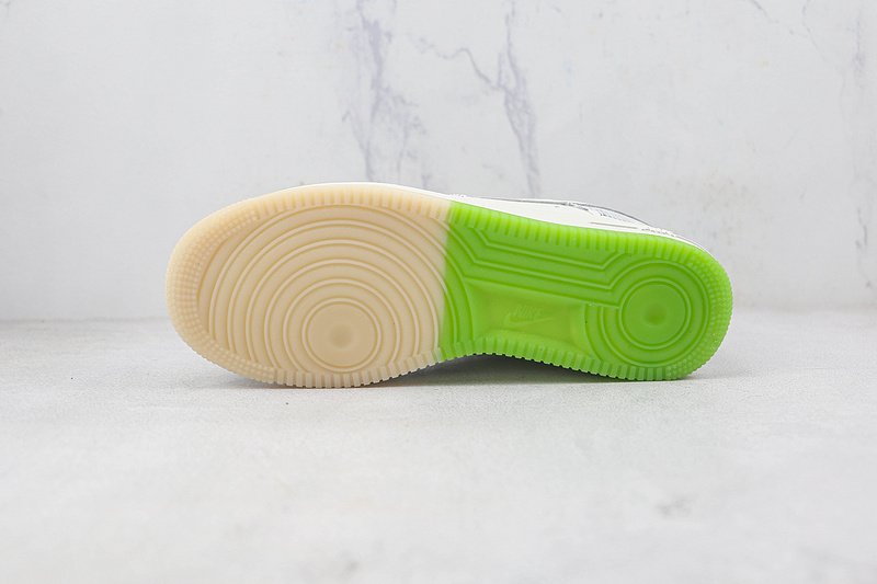 Nike Air Force 1 Low "White/Blue/Green" фото № 8