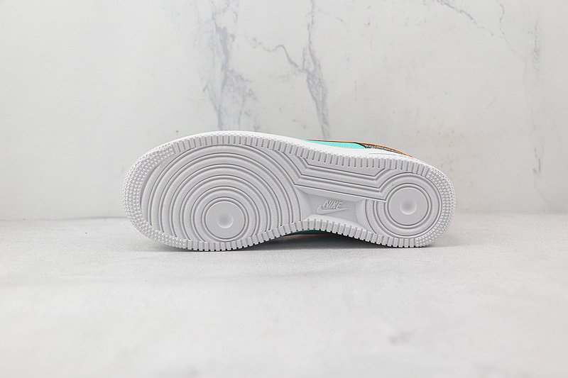 Nike Air Force 1 Low "Ignorant Black/Blue/White" фото № 8