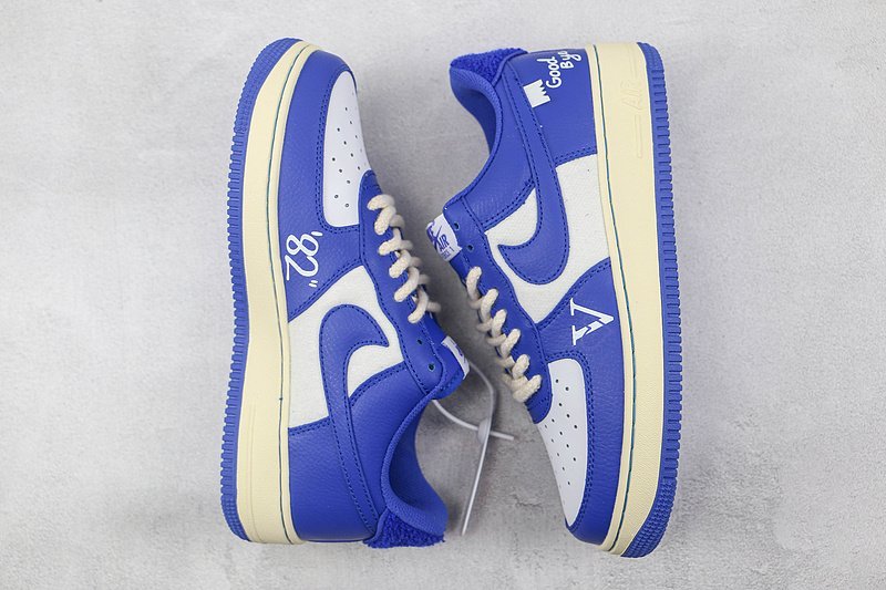 Nike Air Force 1 Low "Royal Blue/White V" фото № 7