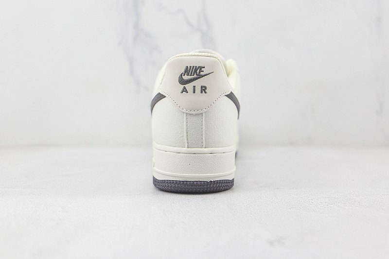 Nike Air Force 1 Low "Linen White/Dark Grey" фото № 9