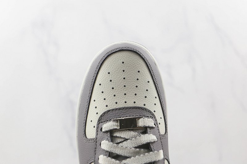 Nike Air Force 1 Low "Dark Wolf Grey/White/Black" фото № 4