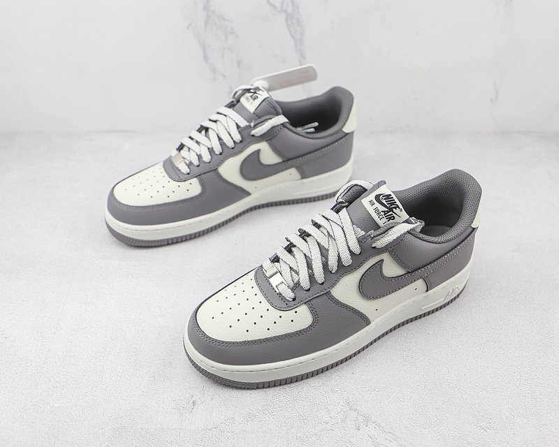 Nike Air Force 1 Low "Dark Wolf Grey/White/Black" фото № 5