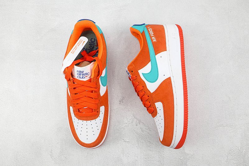 Nike Air Force 1 Low "Athletic Club White/Orange" фото № 6