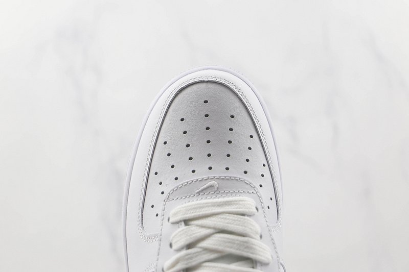 Nike Air Force 1 Low "Summit White/Light Wolf Grey" фото № 4