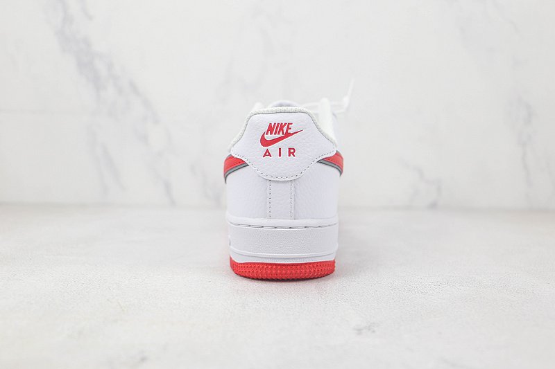 Nike Air Force 1 Low "White/Red" фото № 9