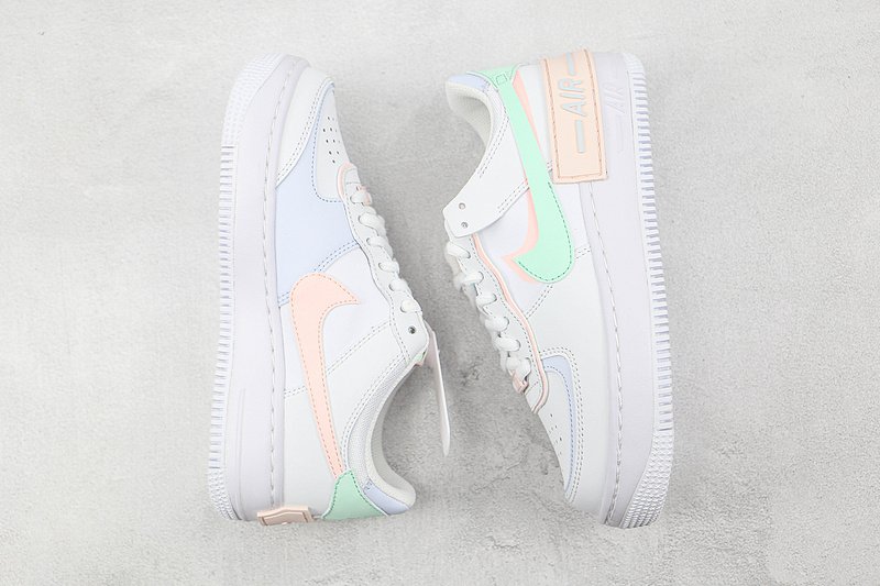 Nike Air Force 1 Low "Shadow White/Atmosphere/Mint Foam" фото № 7