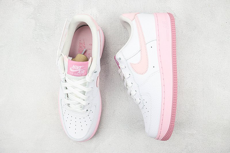 Nike Air Force 1 Low "White/Elemental Pink" фото № 6