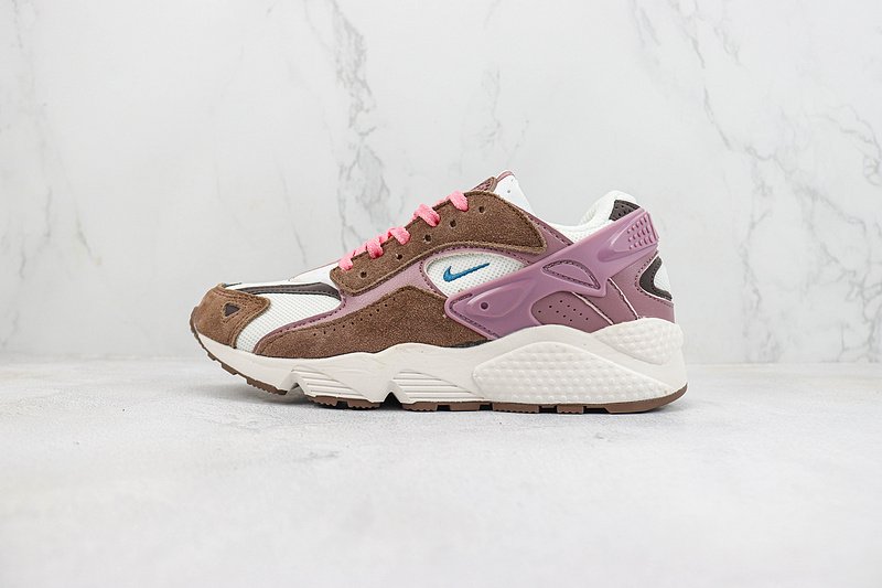 Nike Air Huarache "White/Brown/Pink" фото № 2