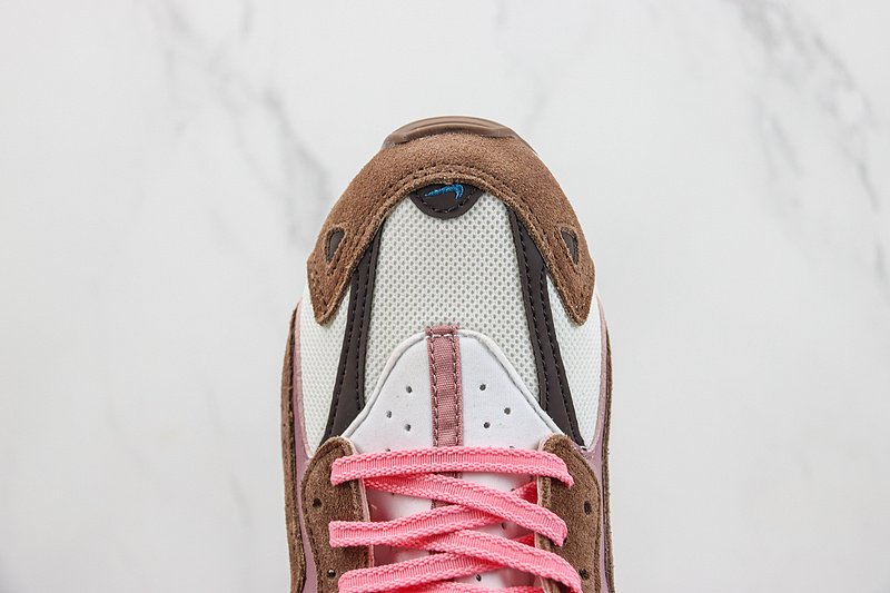 Nike Air Huarache "White/Brown/Pink" фото № 3