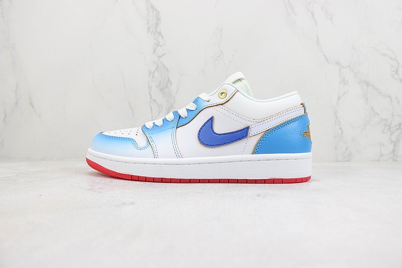Nike Air Jordan 1 Low "Blue Gradient White" фото № 2