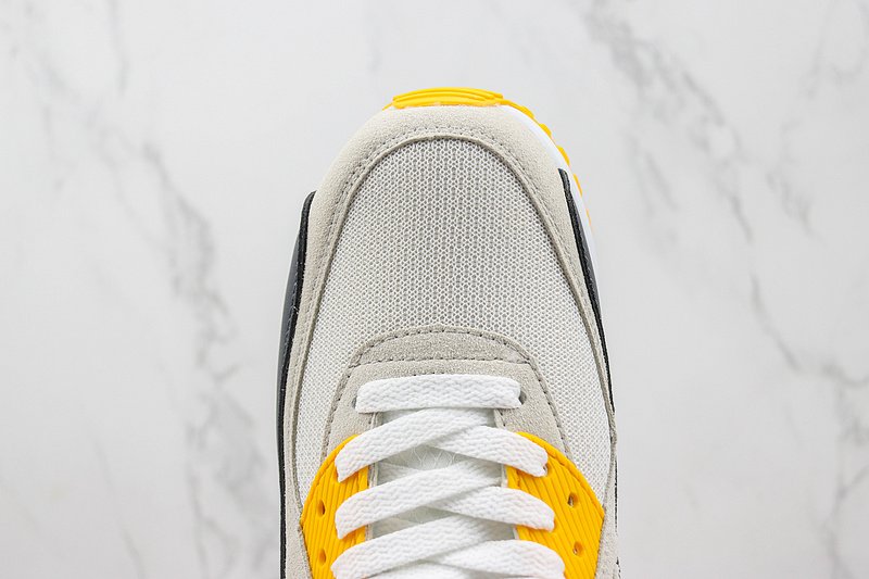 Nike Air Max 90 "White/Black/University Gold" фото № 4