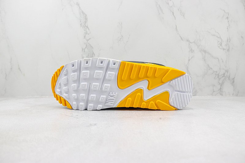 Nike Air Max 90 "White/Black/University Gold" фото № 8