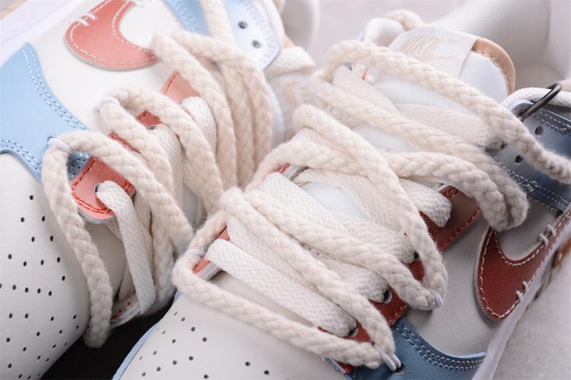 Nike Dunk Low Retro "Blue/Ivory" фото № 4