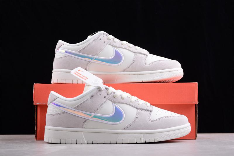Nike Dunk Low "Sail/Iridescent Swoosh" фото № 5
