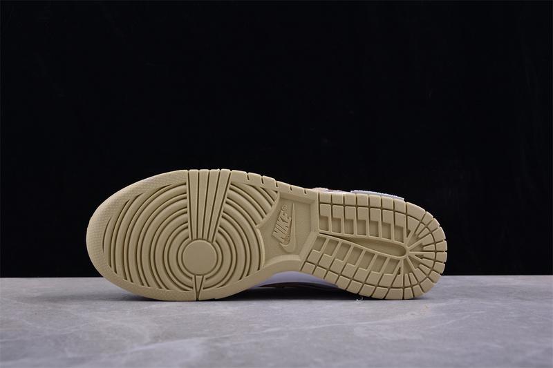 Panda Prank x Nike Dunk Low "White/Yellow/Brown" фото № 6