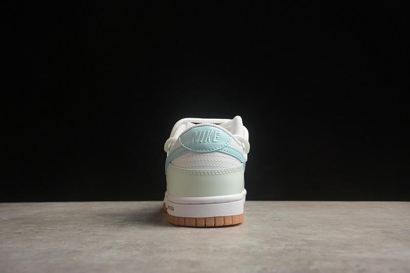 Nike Dunk Low Rope Laces "Light Green/Blue/Brown" фото № 2
