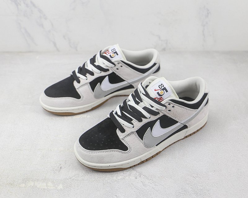 Nike Dunk Low SE 85 Double Swoosh "Gary/Black" фото № 5