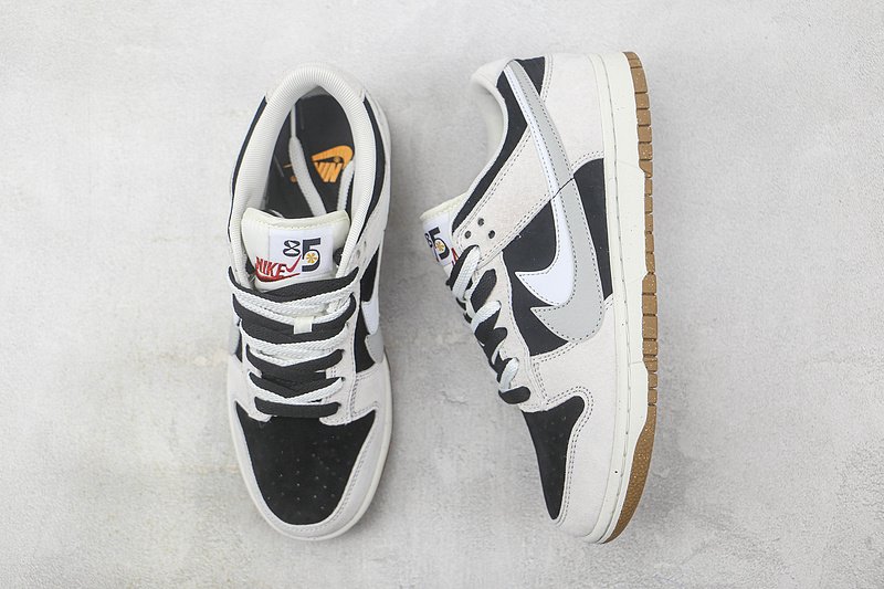 Nike Dunk Low SE 85 Double Swoosh "Gary/Black" фото № 6