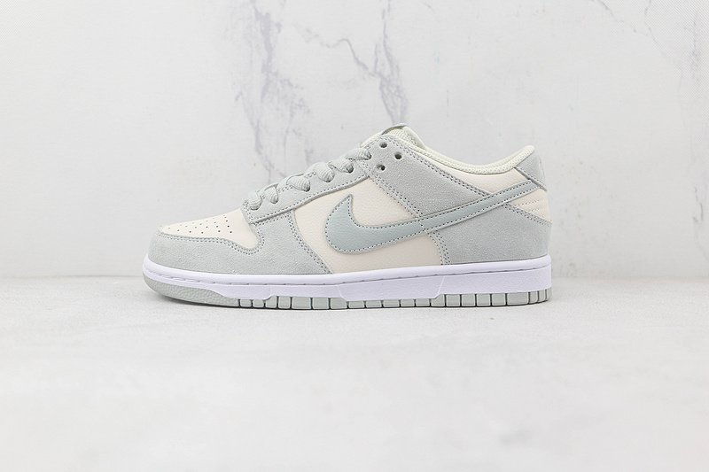 Nike SB Dunk Low PRM "Light Grey/White" фото № 2