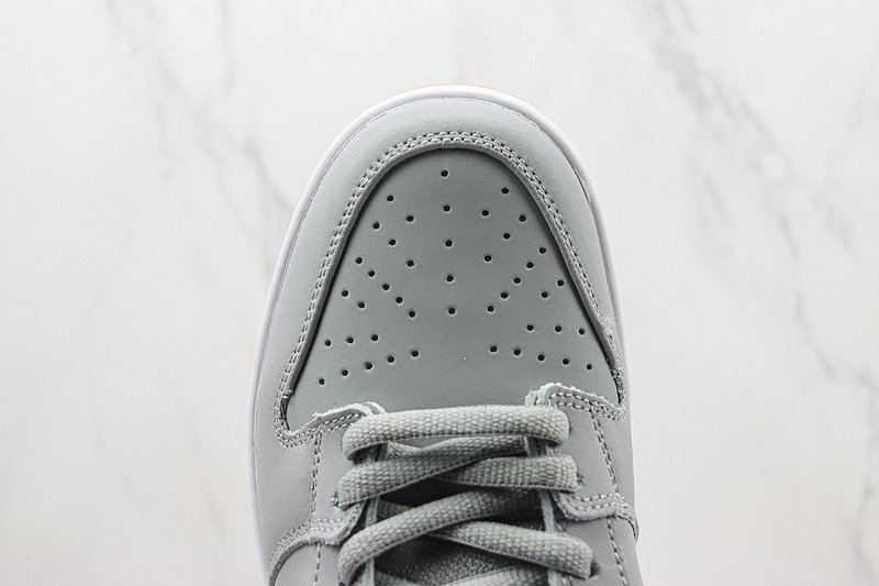 Nike SB Dunk Low Pro ISO "Orange Label Wolf Grey Gum" фото № 4