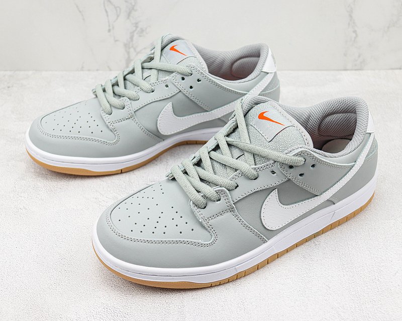 Nike SB Dunk Low Pro ISO "Orange Label Wolf Grey Gum" фото № 5