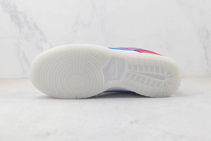 LeBron James x Fruity Pebbles x Nike Dunk Low "Red/Blue/White/Yellow" фото № 9