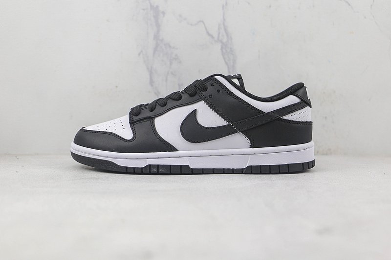 Nike Dunk Low "Black/White" фото № 2